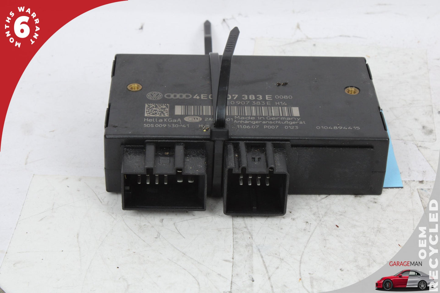 2007-2015 Audi Q7 Trailer Towing Tow Hitch Control Module Unit 4E0907383E OEM