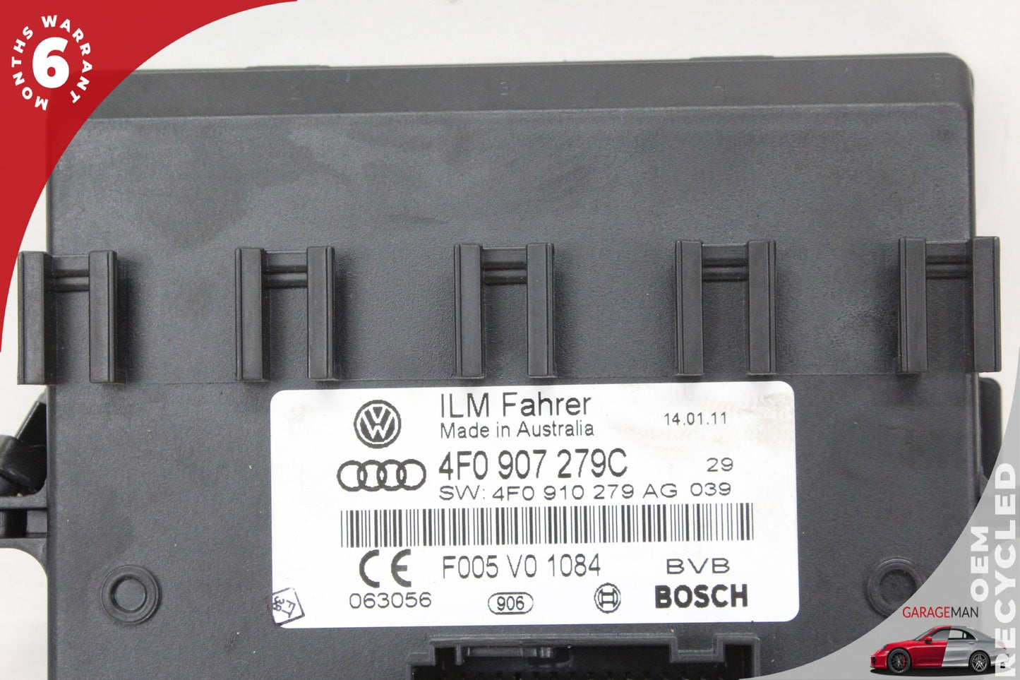 2007-2015 Audi Q7 On Board Supply Body Control Module Unit 4F0907279C OEM