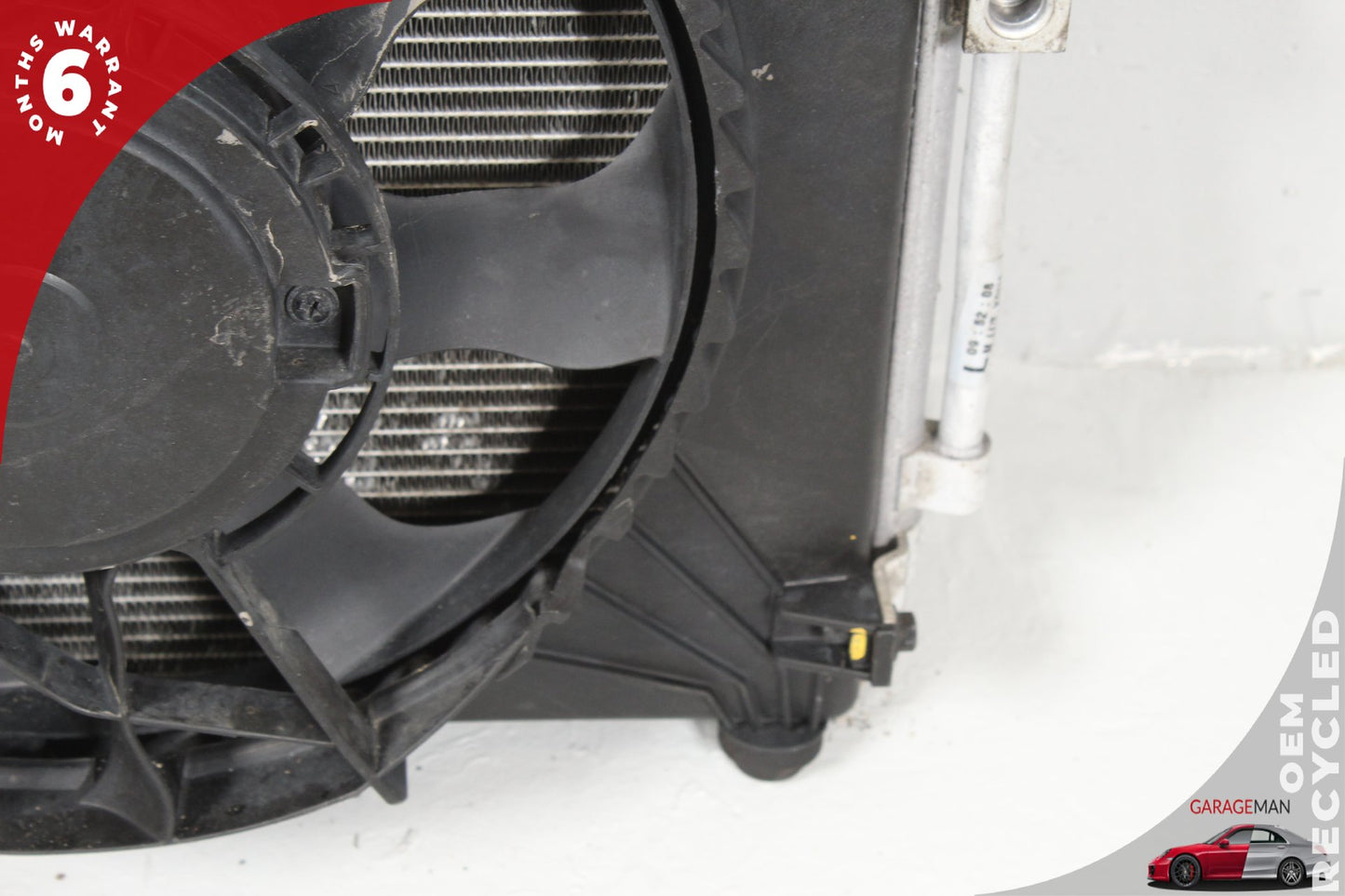2012-2020 Tesla Model S Left Side Radiator w/ Cooling Fan Motor 6007614 OEM