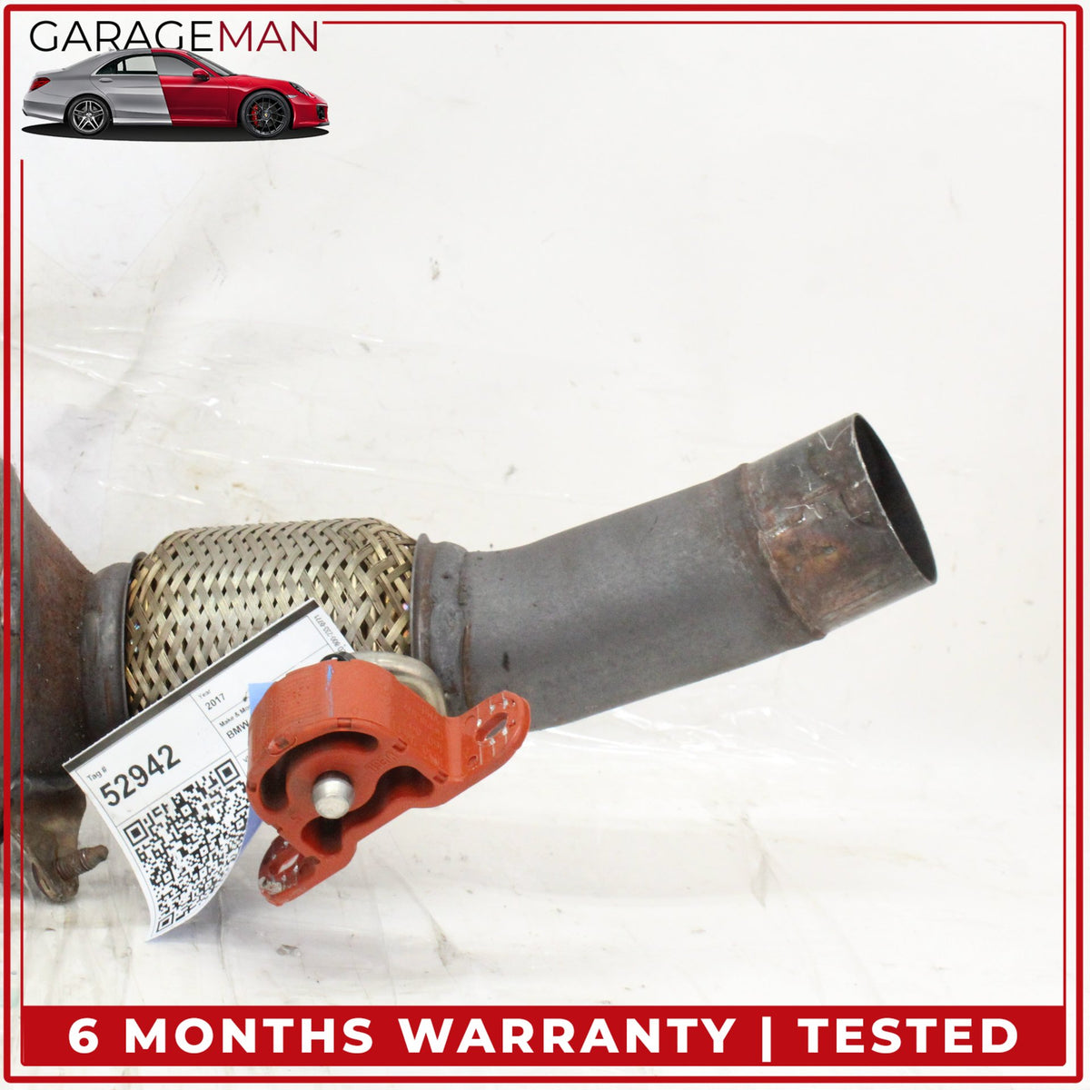 2012-2018 BMW X3 X4 X1 F25 F26 SUV 2.0L Engine Exhaust Downpipe 7646432 OEM