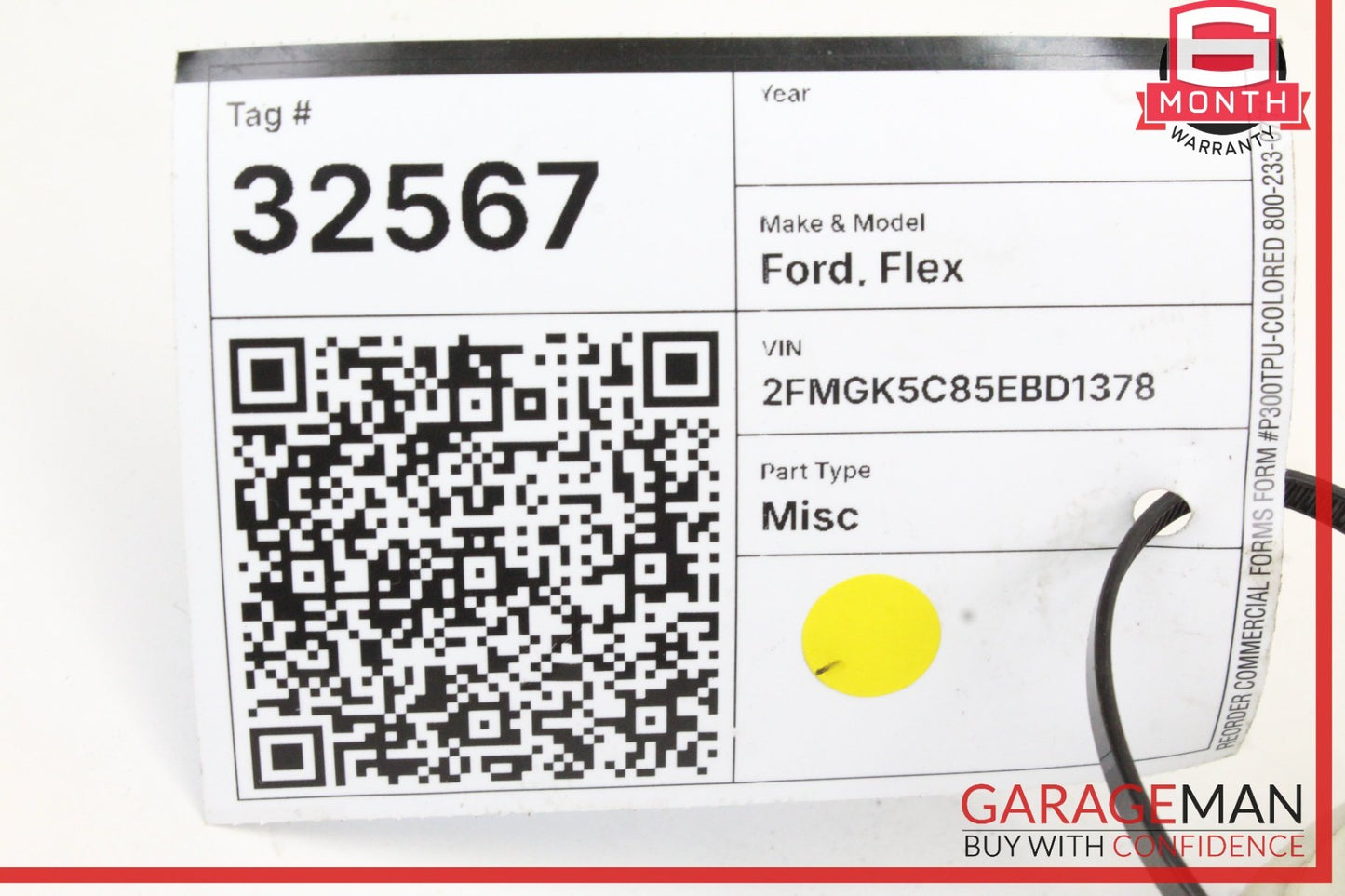2009-2019 Ford Flex SUV Rear Left Door Lock Actuator CA8Z-7426413-A OEM
