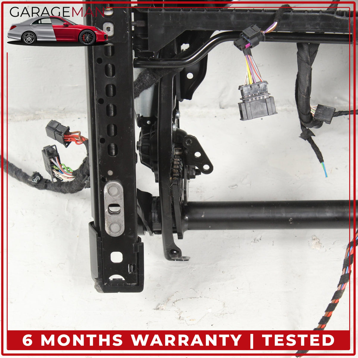 2017-2025 Audi Q7 Q8 Front Right Side Seat Track Rail Frame w/ Motors OEM