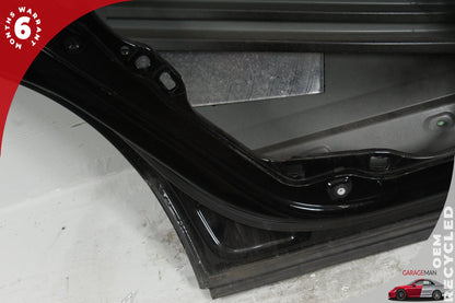 2011-2018 Porsche Cayenne 958 Rear Left Side Door Shell Black 95853301100 OEM