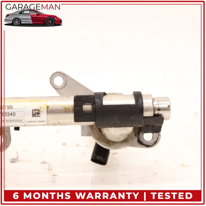 2011-2023 Mercedes W212 E400 E450 Left Fuel Injection Rail Line w/ Injectors OEM