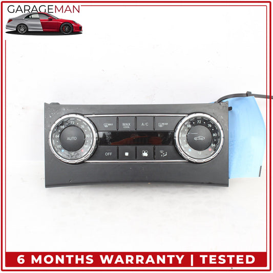 2012-2015 Mercedes W204 C250 A/C Heater Climate Control Switch Panel w/ Trim OEM