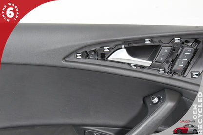 2012-2018 Audi A6 Front Left Driver Side Interior Door Panel 4G1867021 OEM