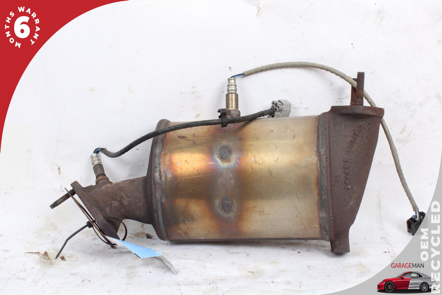 2003-2006 Jaguar XK8 X100 Left and Right Side Exhaust Downpipe 3W835E212AD OEM