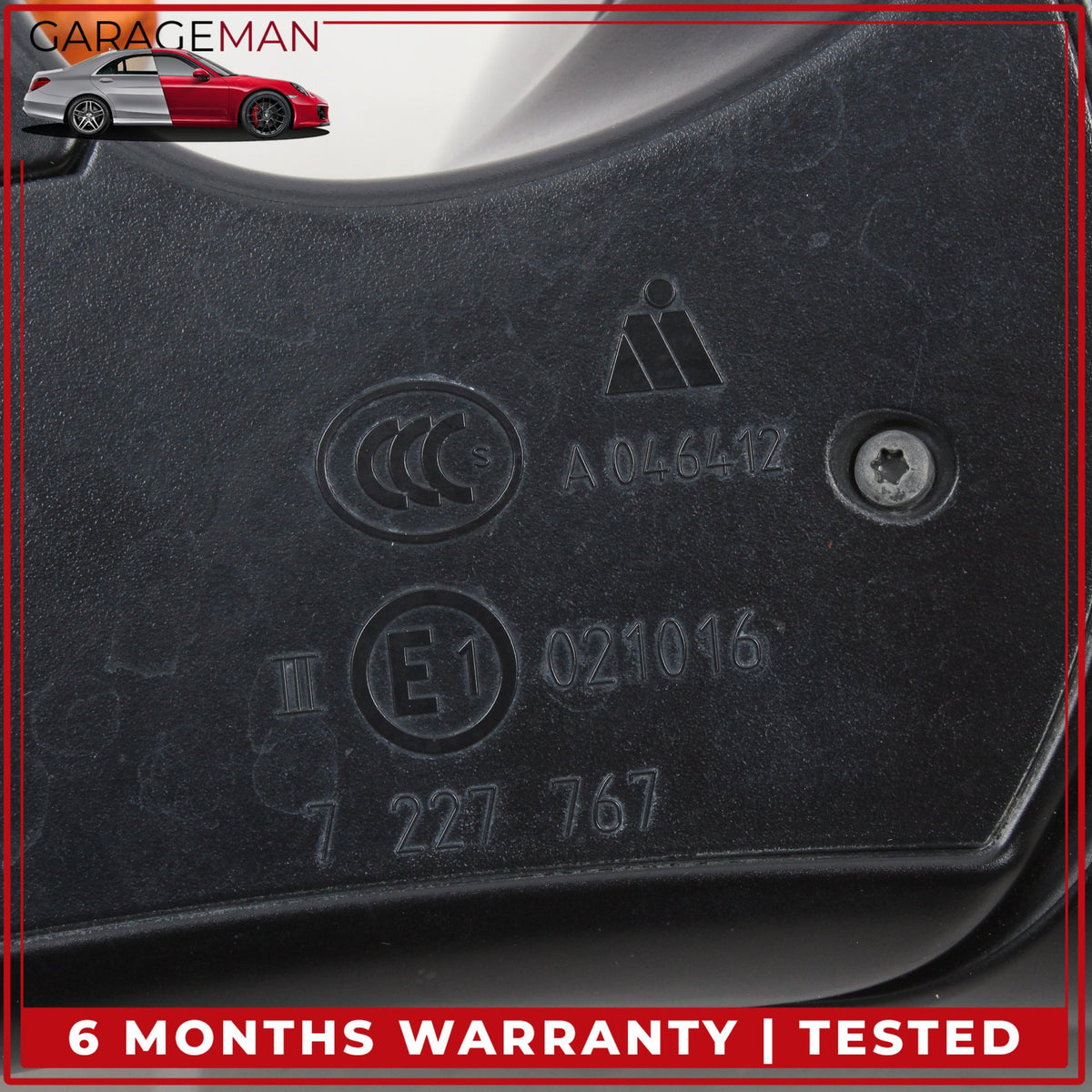 2012-2018 BMW 650i F13 Right Door Rear View Mirror w/ Camera & Blind Spot OEM