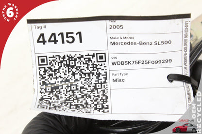 2003-2012 Mercedes-Benz SL500 R230 Convertible Left Trunk Frame Lock Cylinder 2308000972 OEM