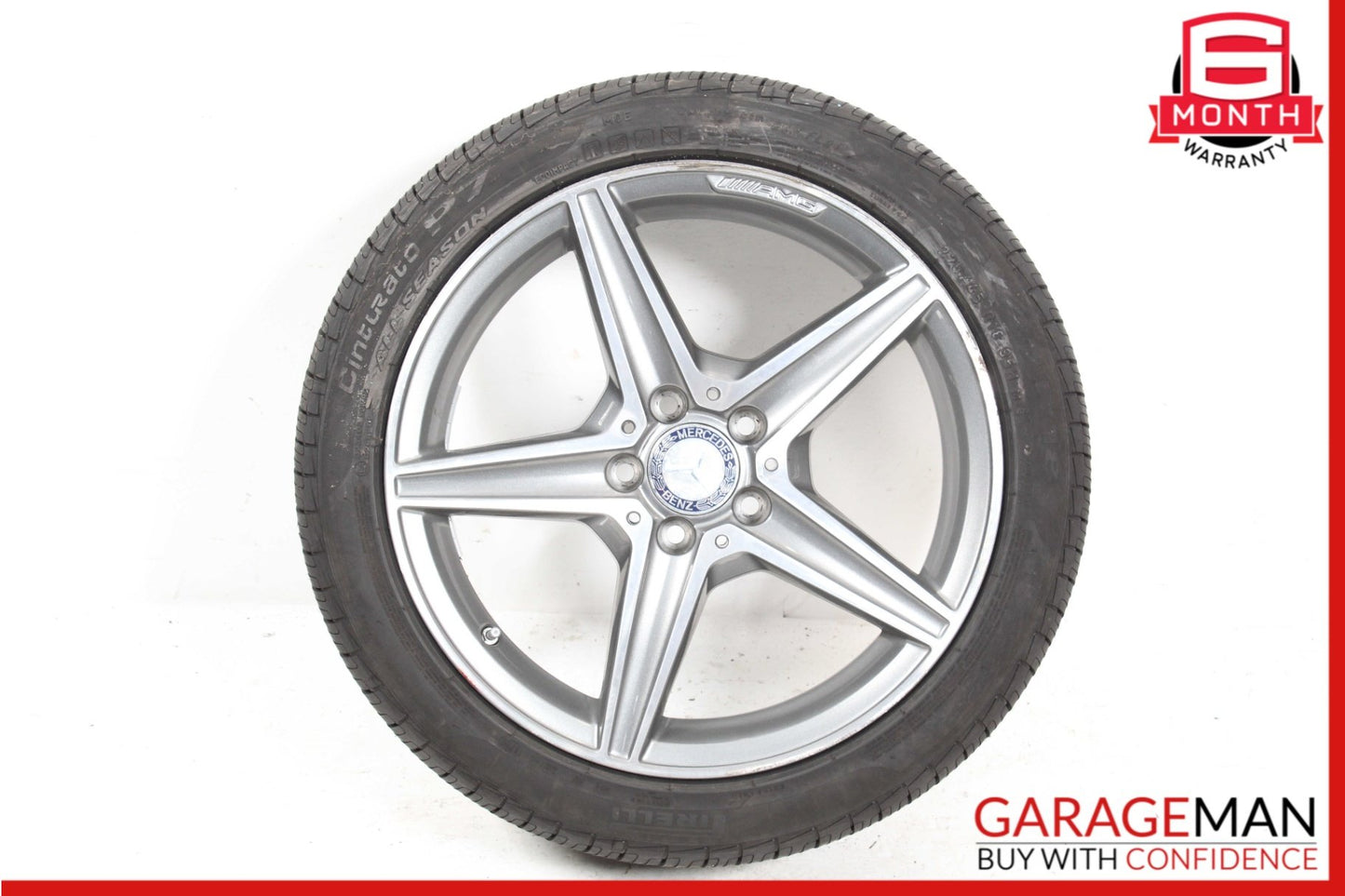 2015-2018 Mercedes W205 C300 Front Wheel Tire Rim 7.5Jx18H2 ET44 2054011100 OEM