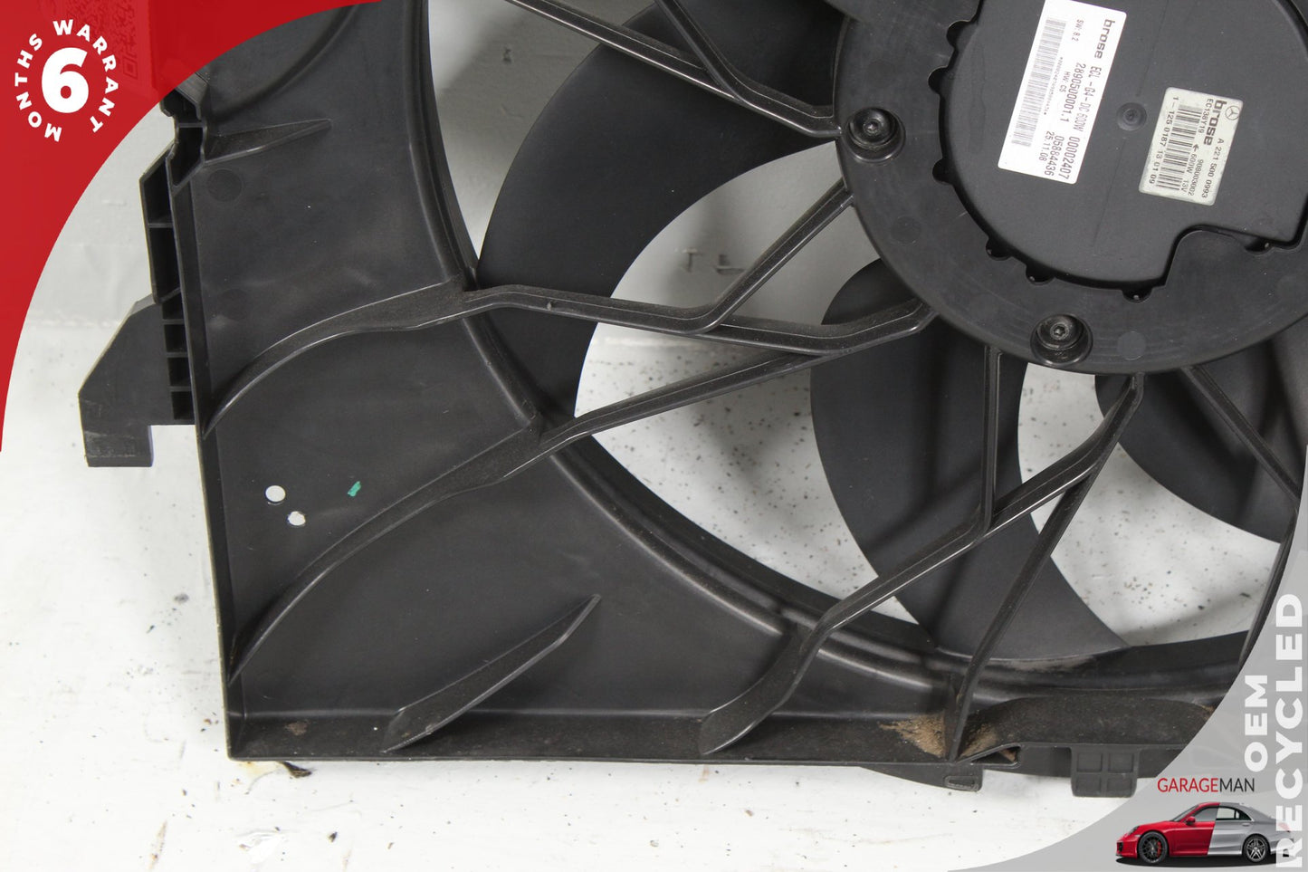 2007-2013 Mercedes W221 S550 S400 Engine Cooling Fan Motor Assy 2215000993 OEM
