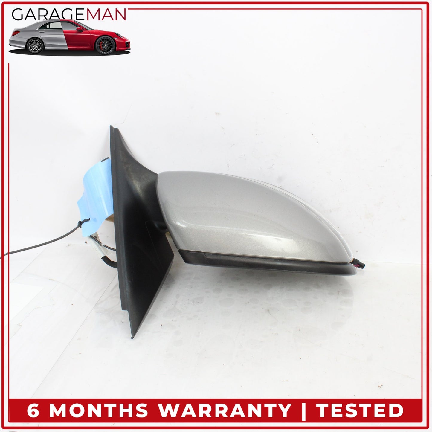 2015-2016 Mercedes W205 C300 Front Right Door Rear View Mirror w/ Blind Spot OEM