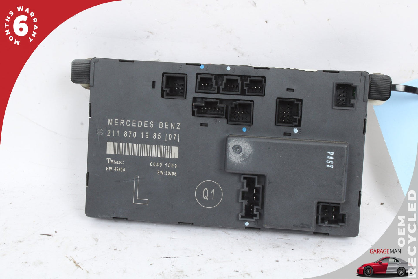2003-2009 Mercedes W211 E350 Front Left Side Door Control Module 2118701985 OEM
