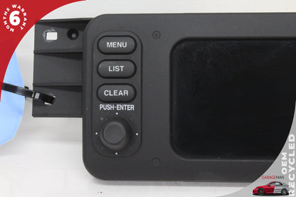 2000-2006 Jaguar XK8 X100 GPS Navigation Info Display Screen LJD2440AD OEM