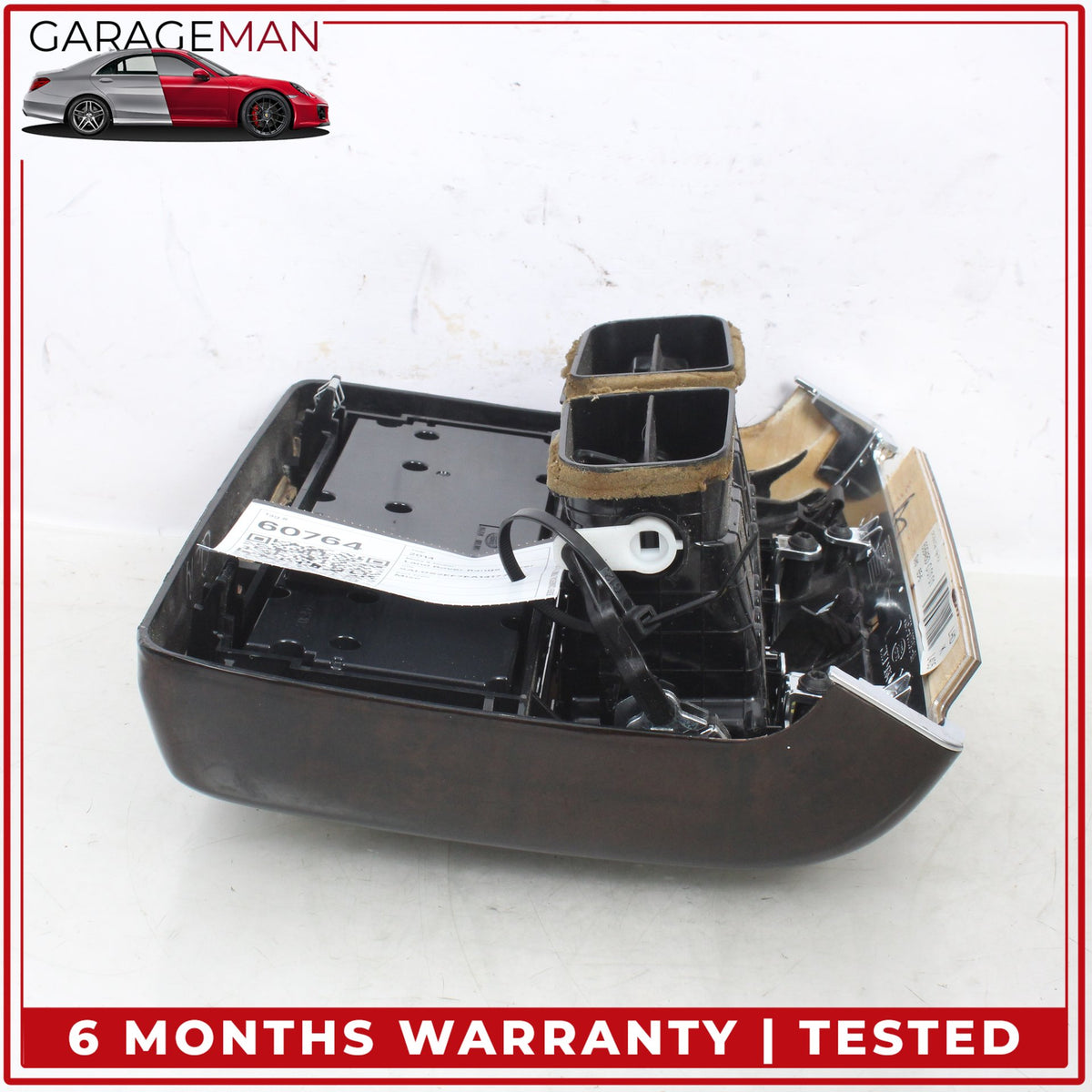 2013-2017 Range Rover L405 Rear Center Console Air Vent Trim w/ Switch OEM