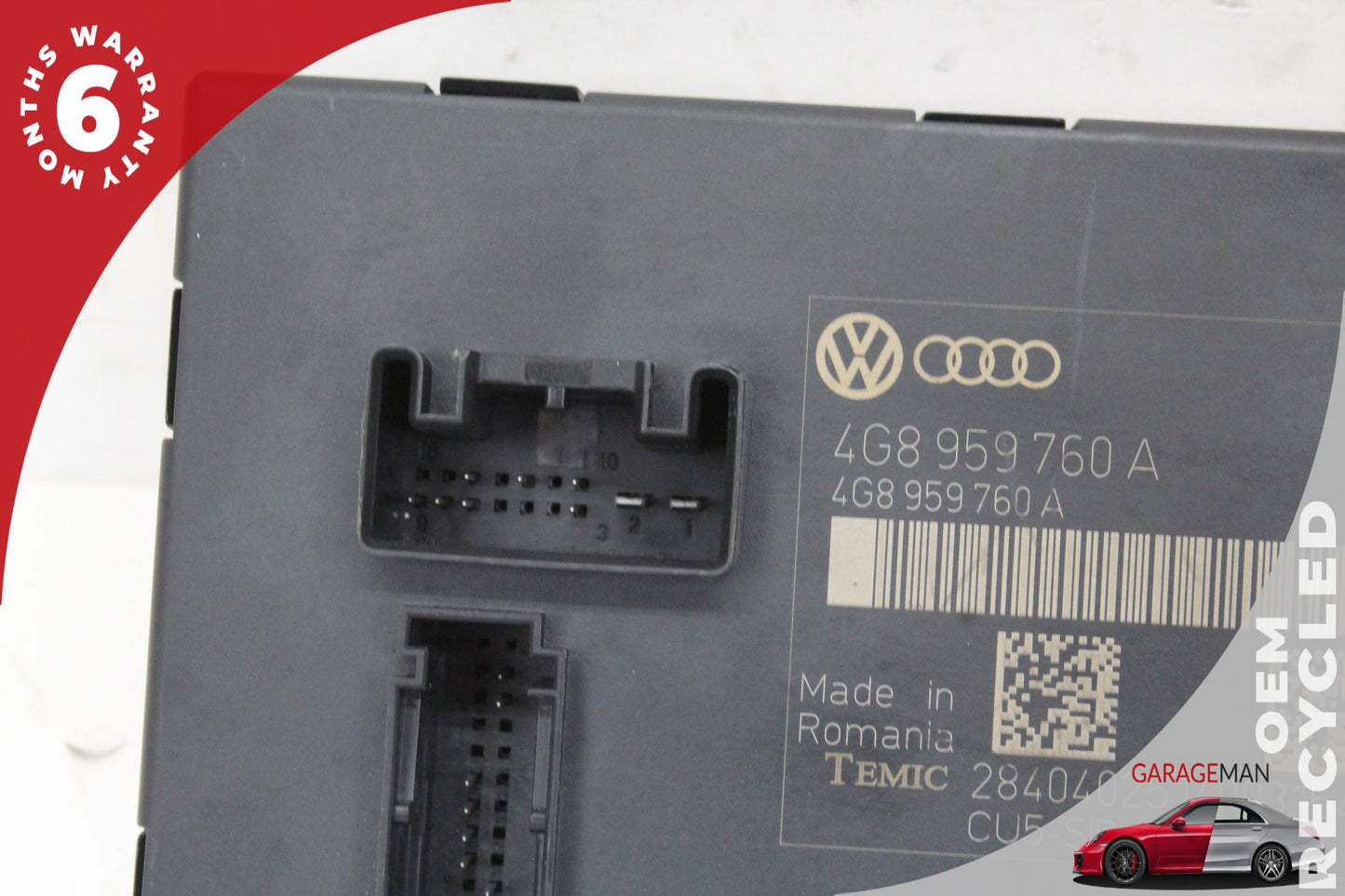 2012-2018 Audi A7 A6 Front Left Driver Side Seat Control Module 4G8959760A OEM