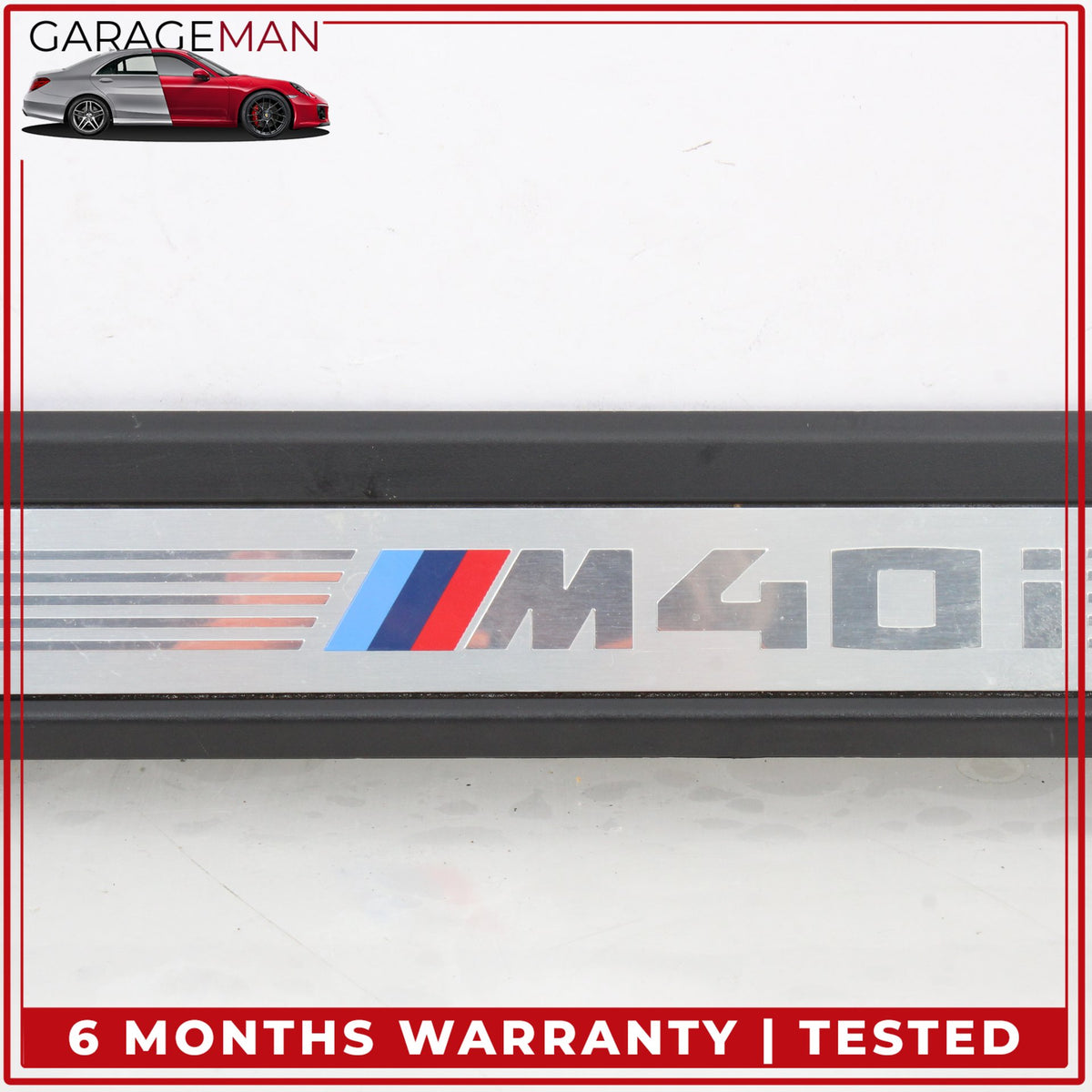 2018-2024 BMW X3 G01 Front Left and Right Side Door Sill Scuff Plate 8089579 OEM