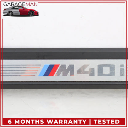 2018-2024 BMW X3 G01 Front Left and Right Side Door Sill Scuff Plate 8089579 OEM