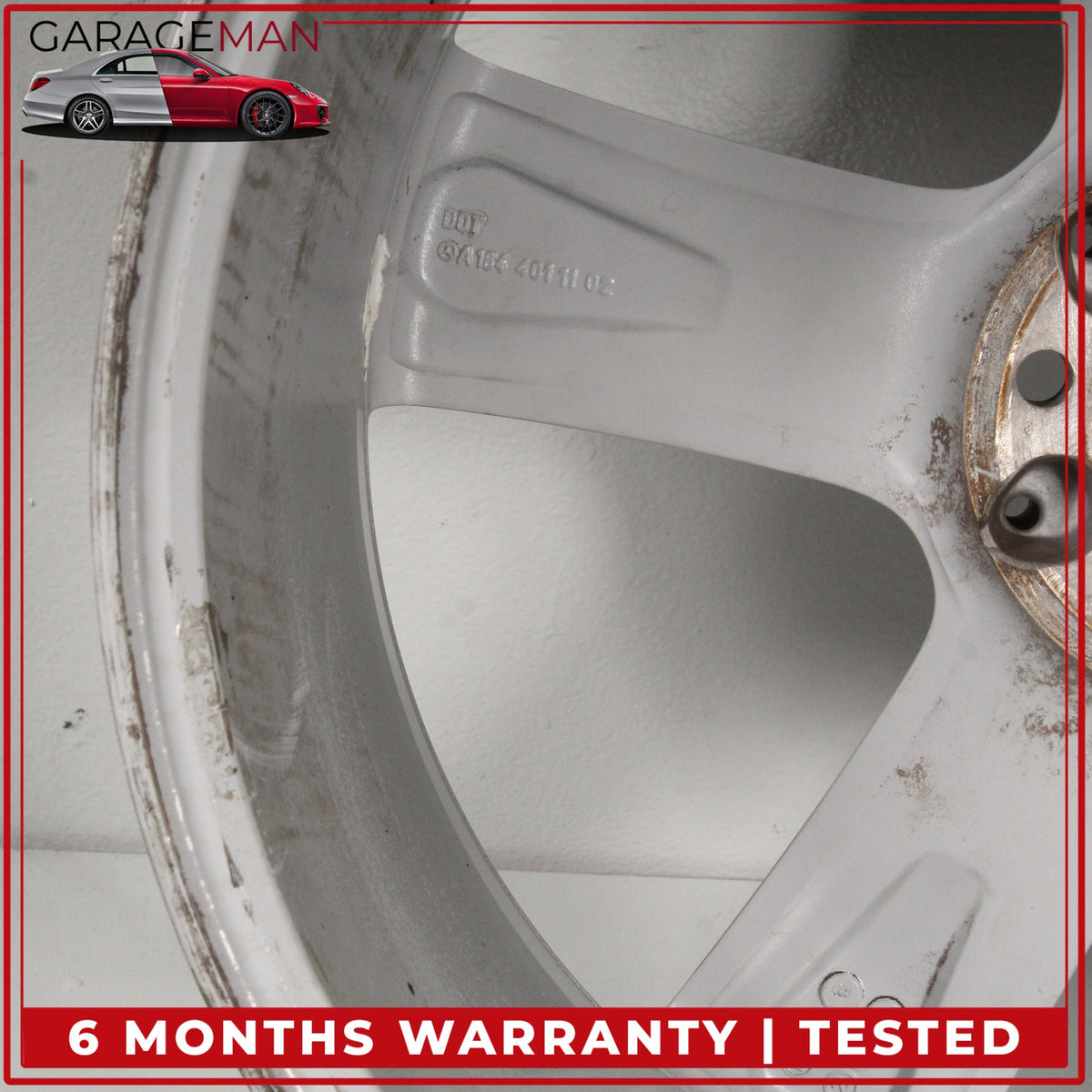2006-2012 Mercedes W164 ML350 Front or Rear Side Wheel Rim 8.5JX20H2 ET56 OEM