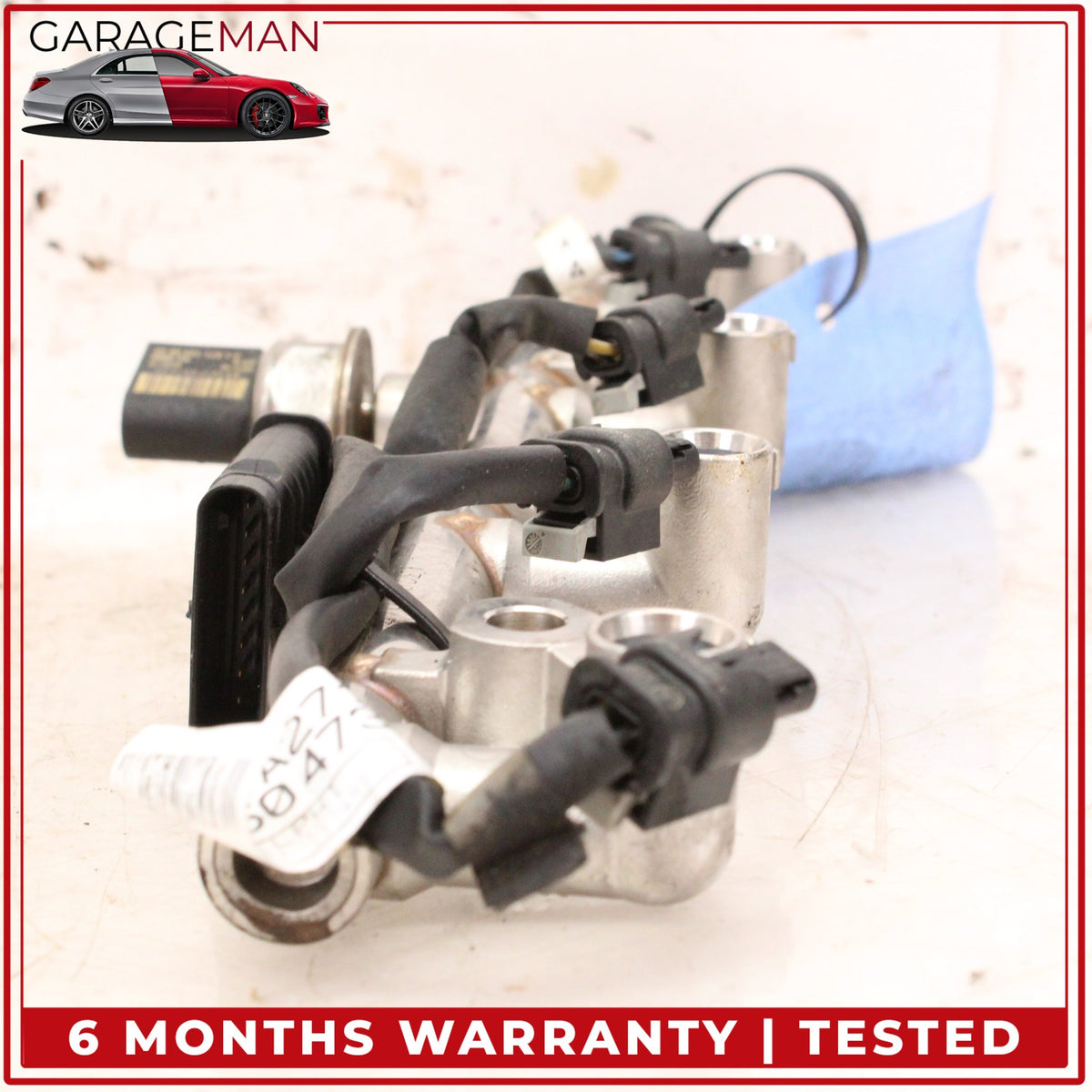 2012-2015 Mercedes W204 C250 SLK250 M271 Fuel Injector Rail Line 2710705495 OEM