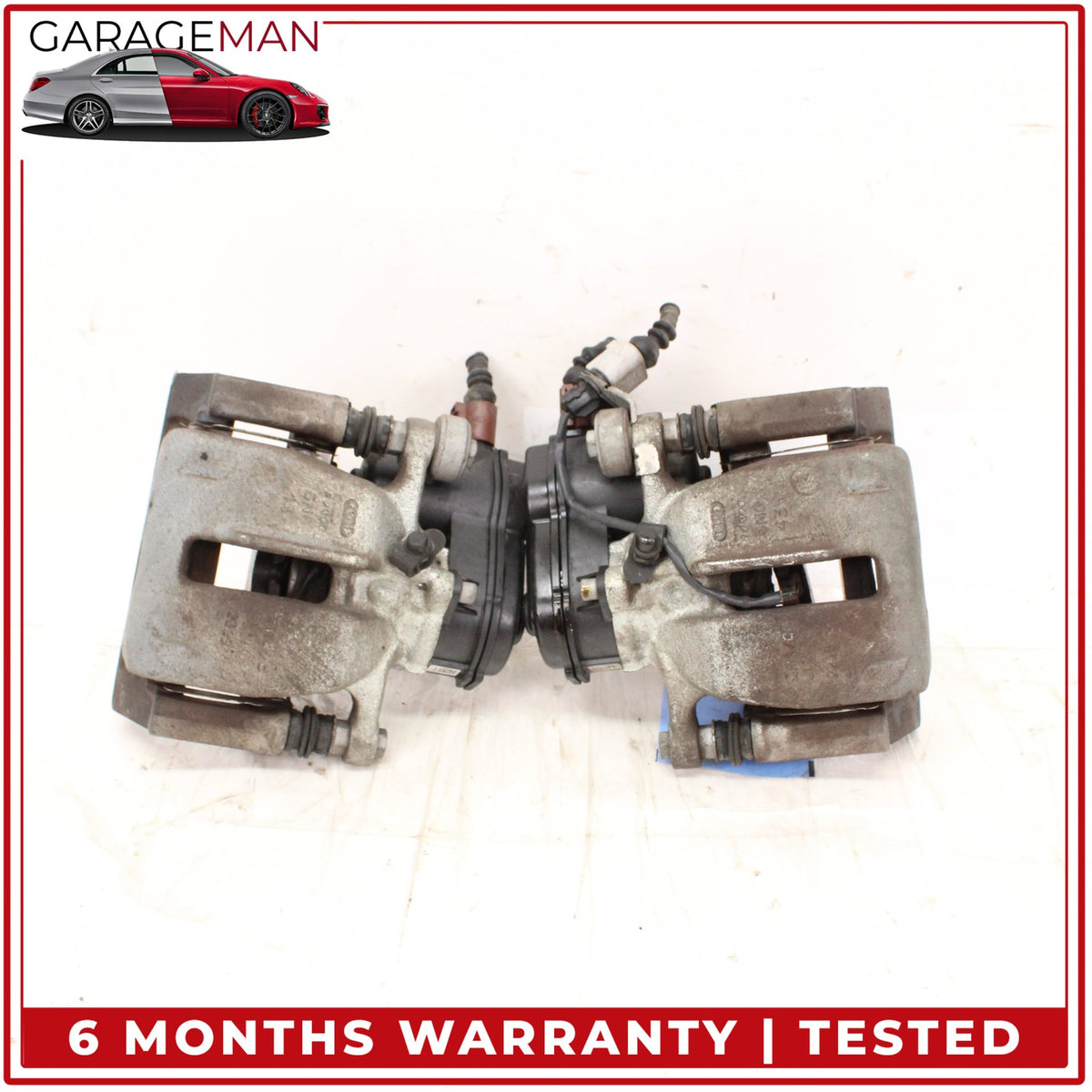2012-2018 Audi A6 A7 Rear Left and Right Side Brake Caliper Set 4G5AF OEM