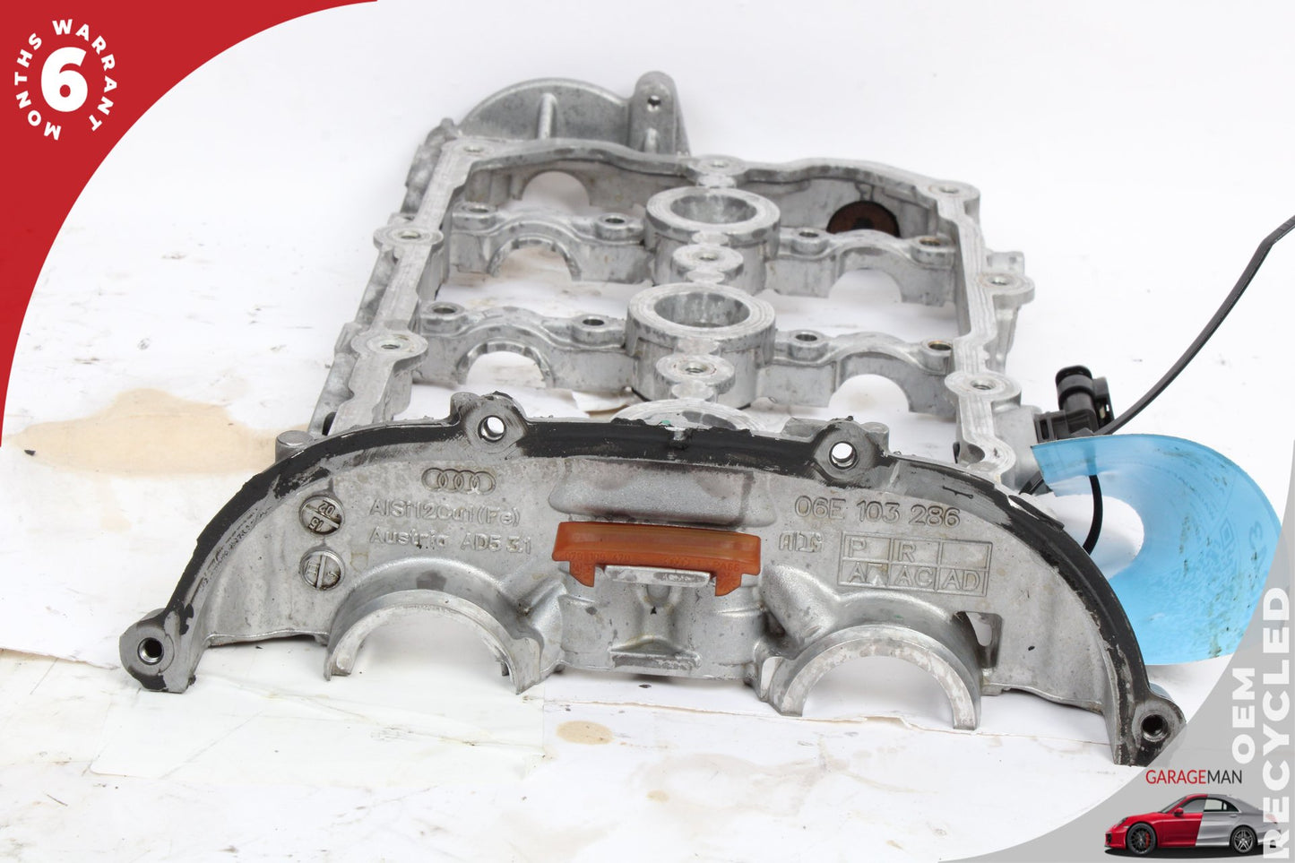 2015-2019 Audi A7 A6 A8 S4 Q7 3.0L Right Side Cylinder Head Camshaft Cover OEM