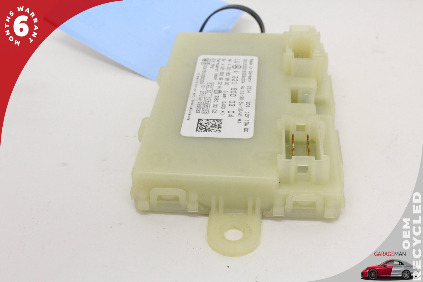 2010-2014 Mercedes W221 S550 Keyless Go Entry Control Module 2219000304 OEM