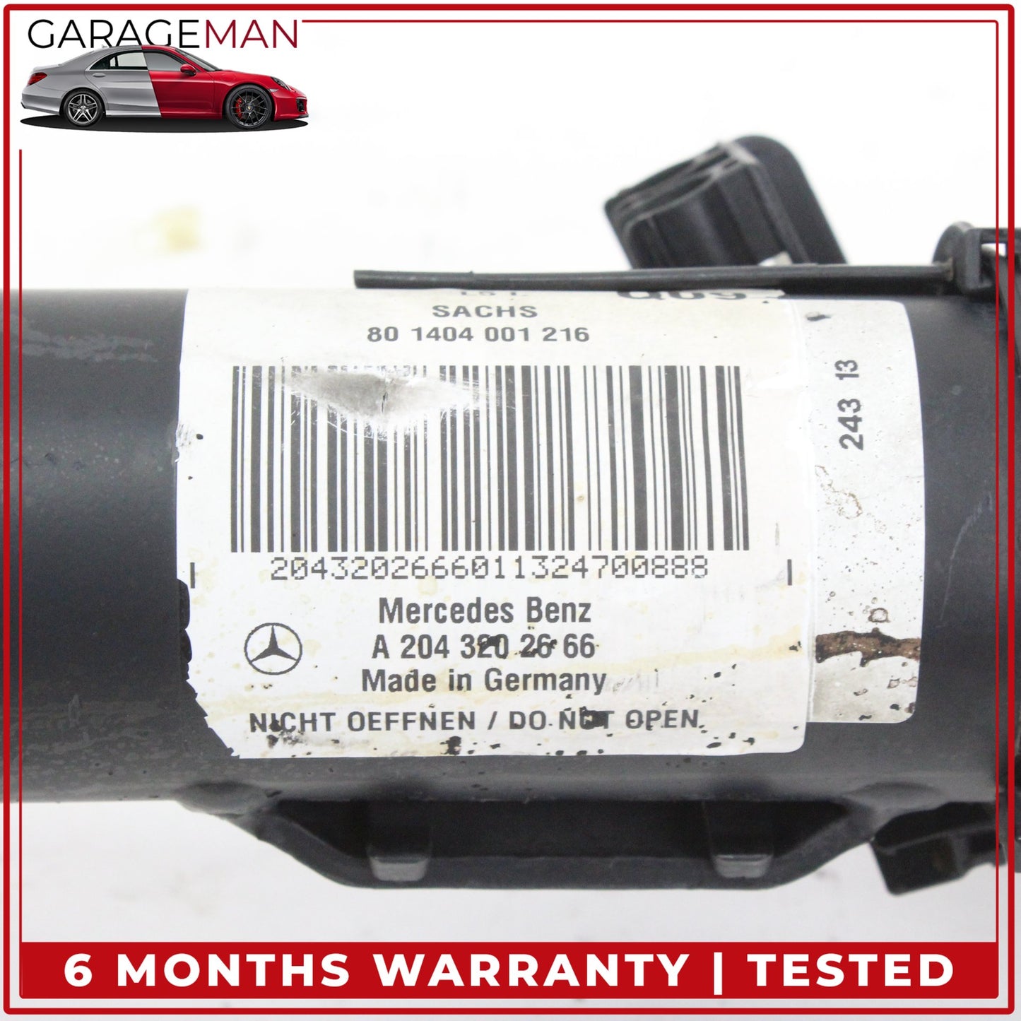 2008-2017 Mercedes W204 C250 Front Left and Right Side Shock Strut Absorber OEM