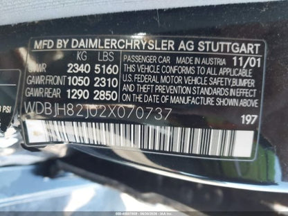 Parting Out- 2002 Mercedes-Benz E320 4Matic- 196 196 196 196