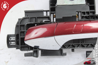 2012-2018 Mercedes W218 CLS550 Rear Left Side Exterior Door Handle Red OEM