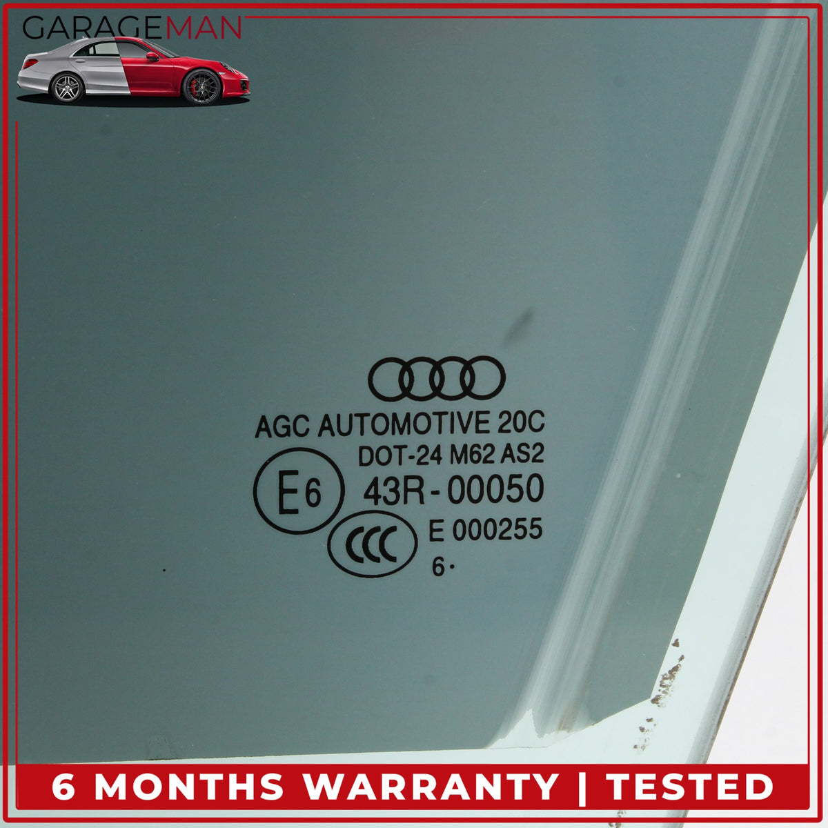 2017-2024 Audi Q7 Front Left Driver Side Door Window Glass 4M0845021 OEM