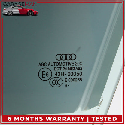 2017-2024 Audi Q7 Front Left Driver Side Door Window Glass 4M0845021 OEM