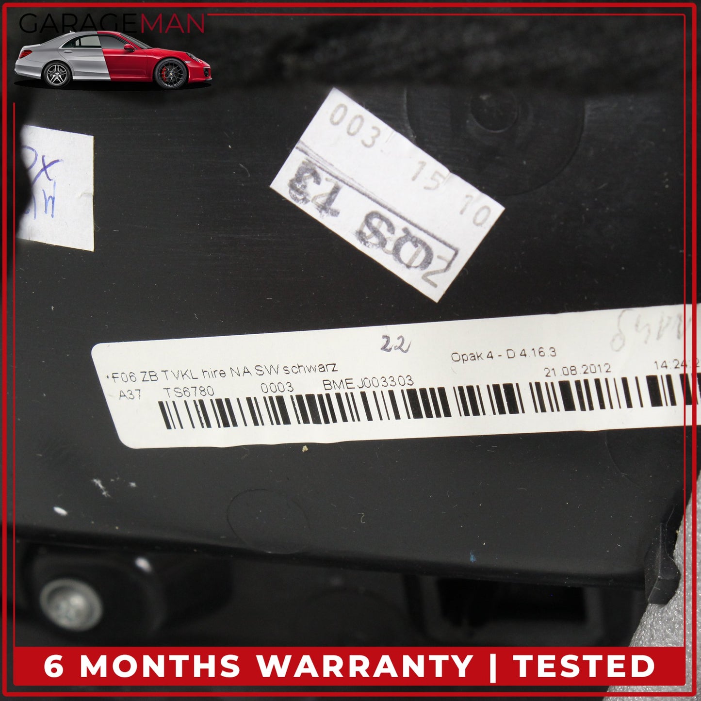 2013-2019 BMW 650i F06 Sedan Right Rear Door Trim Panel 8055612 OEM