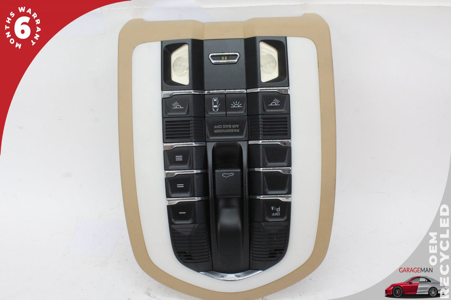 2010-2018 Porsche Panamera 970 Cayenne 958 Front Overhead Dome Light Lamp OEM
