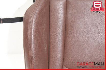 2017-2019 Audi Q7 Front Right Passenger Side Lower Bottom Seat Cushion Brown OEM