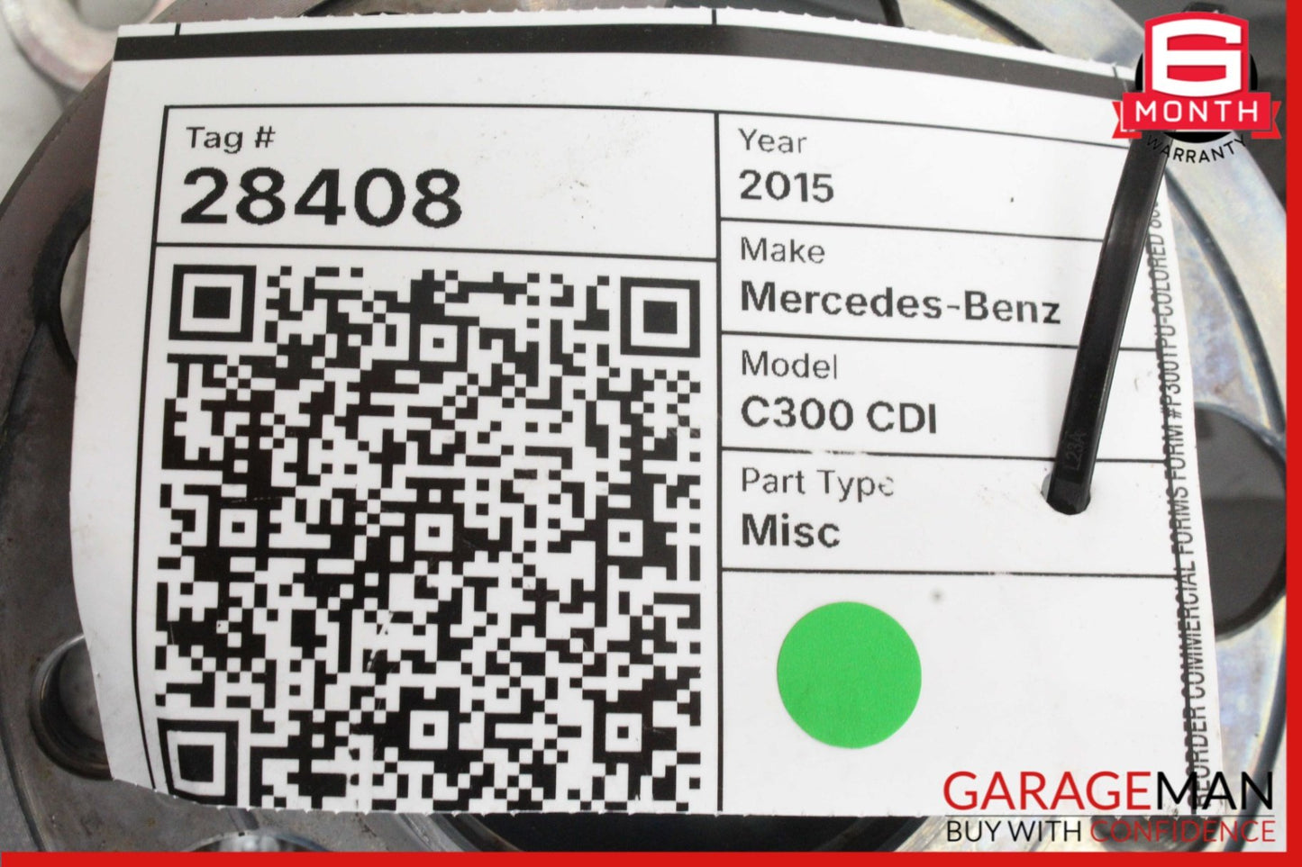 2015-2020 Mercedes-Benz C300 Rear Left Spindle Knuckle Wheel Hub 2055467380