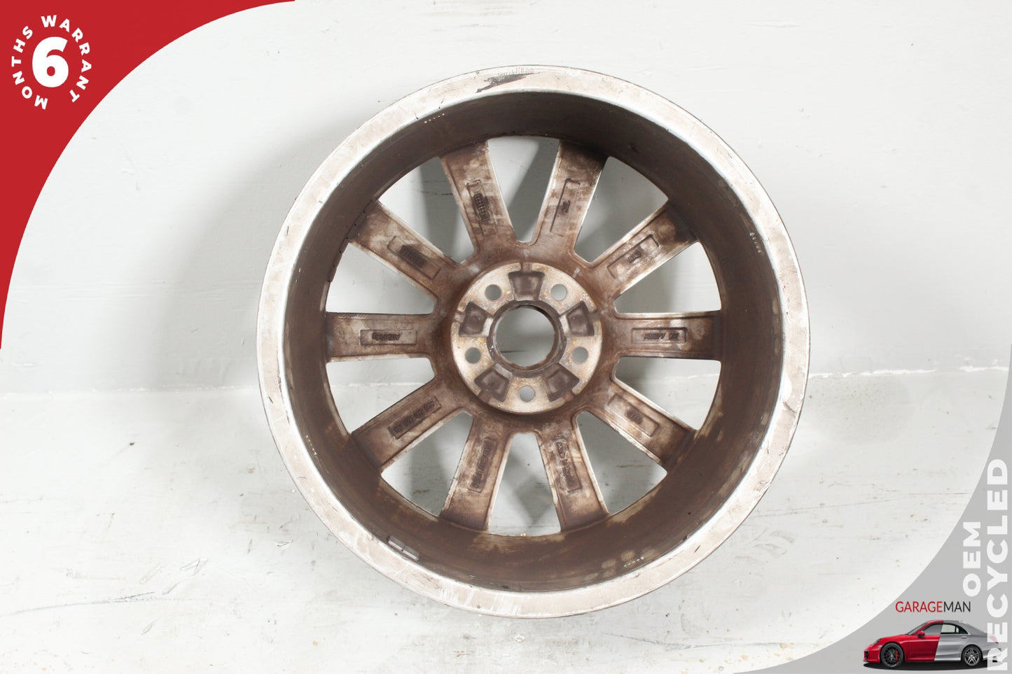 2012-2018 Audi A6 S6 Wheel Rim 10 Spoke 8.0JX18H2 ET39 4G0601025AD OEM