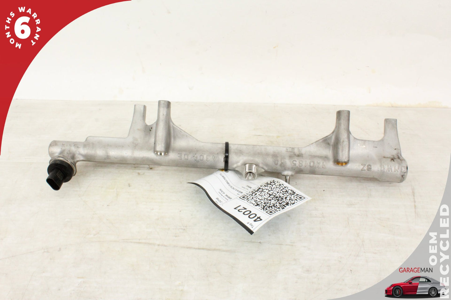 2017-2020 BMW 430i F36 Fuel Injection Rail Line 7639979