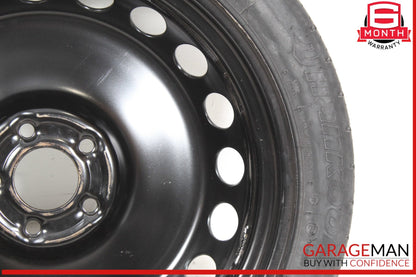 09-16 Audi S4 A4 B8 Spare Tire Wheel Rim T125/70R19 8K0601027D OEM