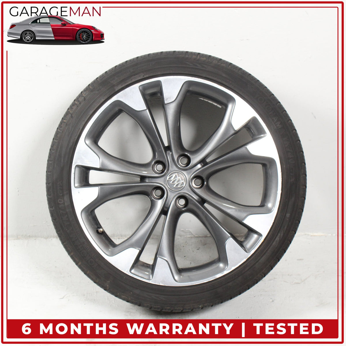 2016-2019 Buick Cascada Wheel Rim 8.5X20 IS41 w/ Yokohama Tire 39003341 OEM