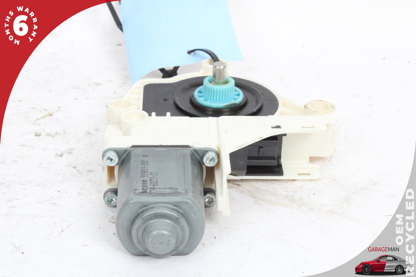 2011-2018 Porsche Cayenne Rear Left Side Window Regulator Motor 8K0959812A OEM
