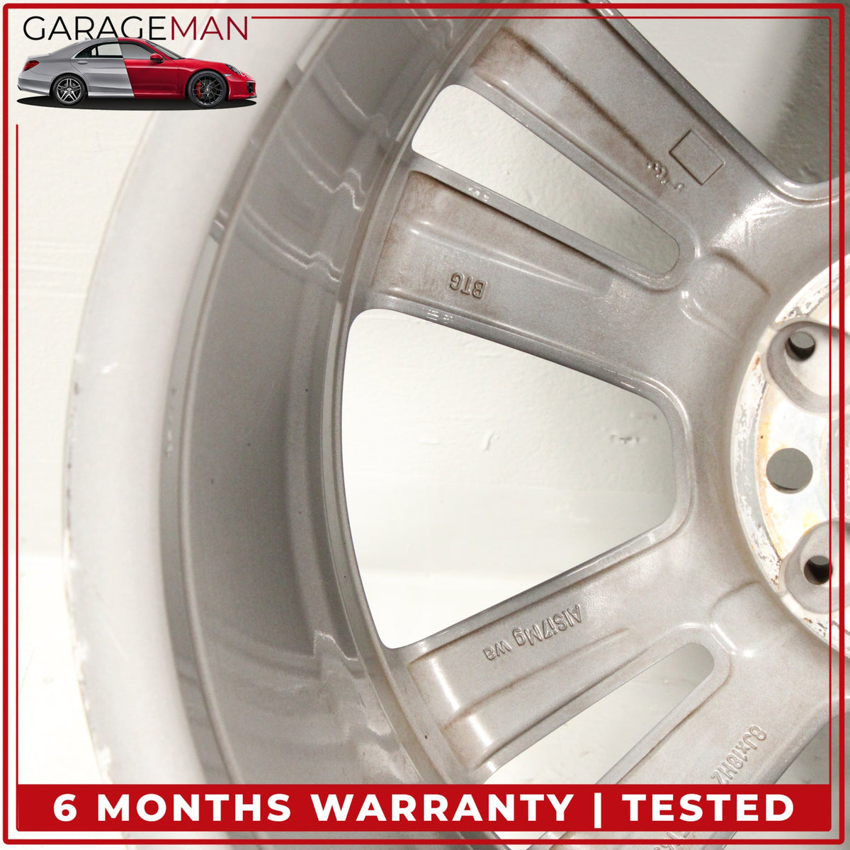2014-2017 Mercedes C207 E400 Coupe Front Wheel Rim 8JX18H2 ET45 2074012902 OEM