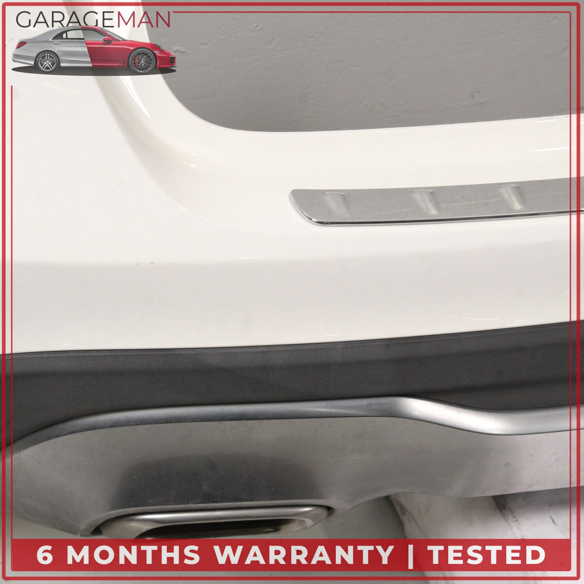 2015-2020 Mercedes X156 GLA250 Rear Bumper Cover Panel Polar White OEM