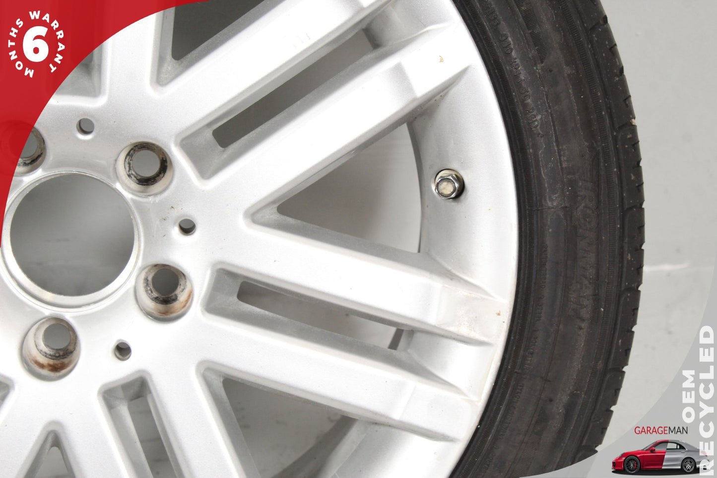2008-2011 Mercedes W204 C300 Front Wheel Rim w/ Tire 7.5JX17 H2 ET47 OEM
