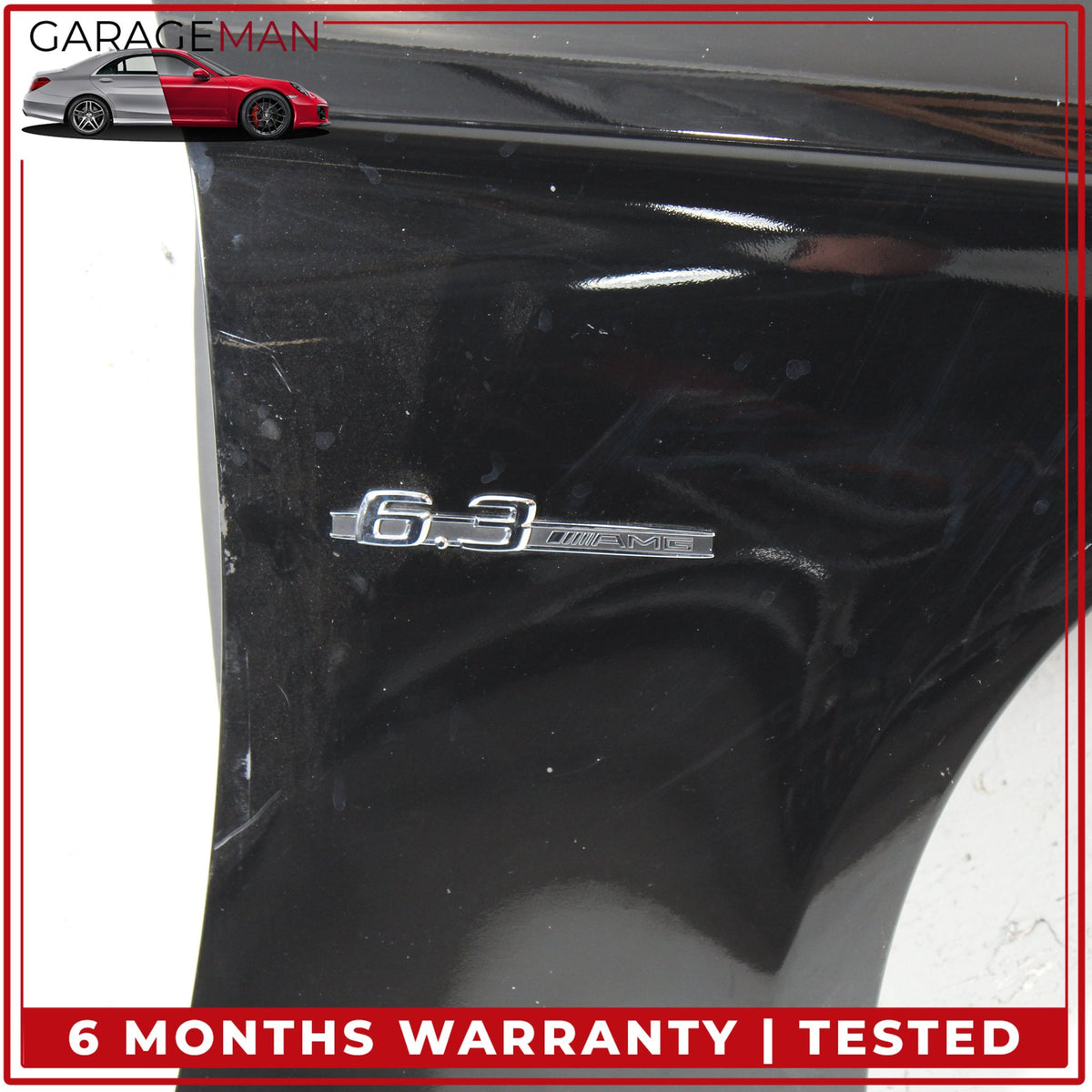 2006-2011 Mercedes W219 CLS63 AMG Front Right Side Fender Wing Panel Black OEM