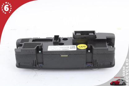 12-18 Audi A6 C7 Sedan Rear A/C Heater Control Unit 4G0919158C Genuine