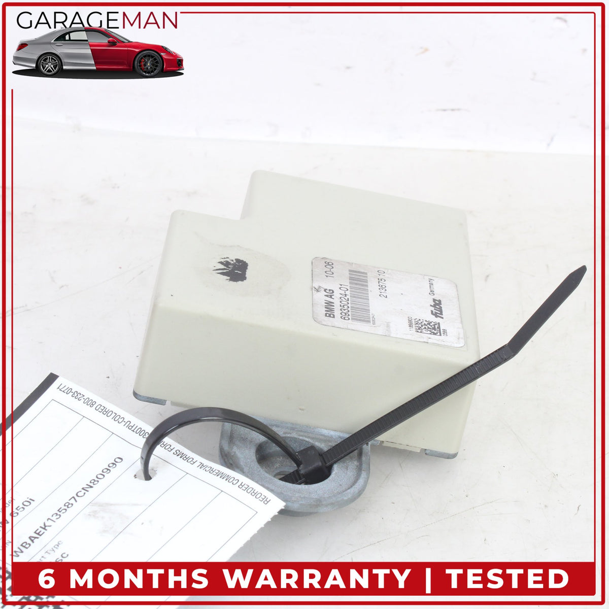 2004-2010 BMW 650i E64 Back-Up Antenna Booster Amplifier Amp 6935024 OEM
