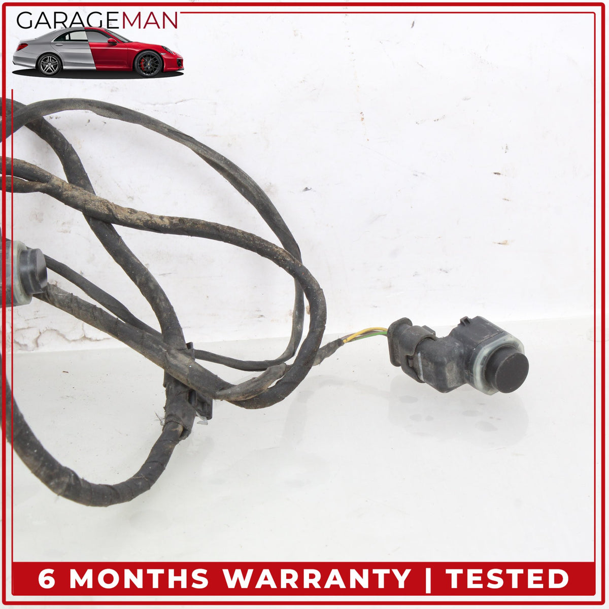 2012-2018 BMW 650i F13 Front Bumper Parking Sensors w/ Wire Harness Set OEM