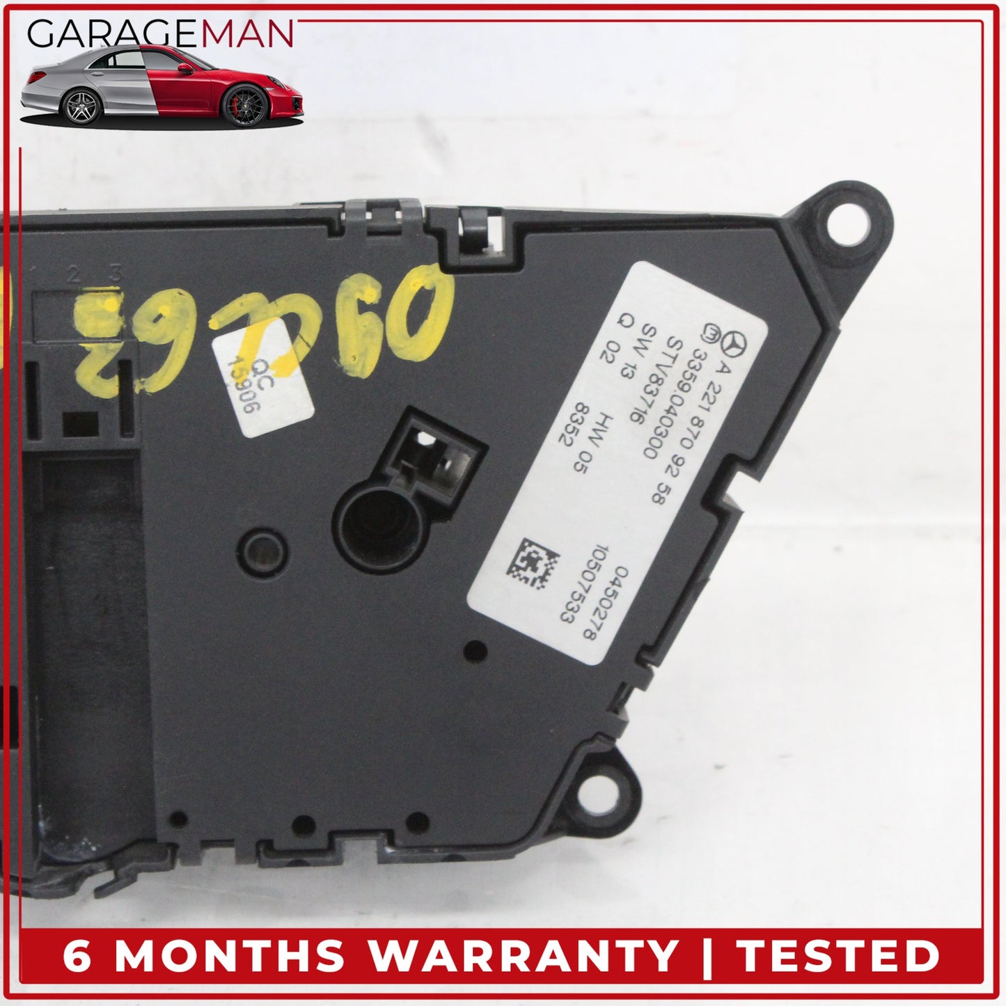 2007-2014 Mercedes W216 CL63 AMG Front Left Seat Control Memory Switch OEM