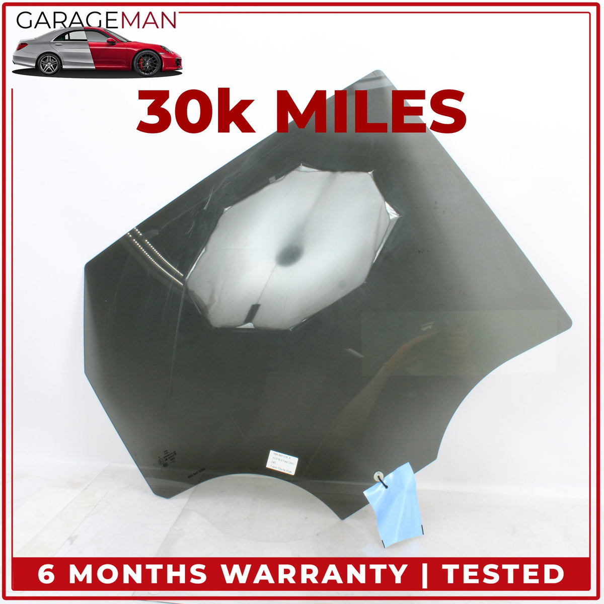 2022-2025 Audi Q4 e-tron Rear Right Door Window Glass 89A845026A OEM